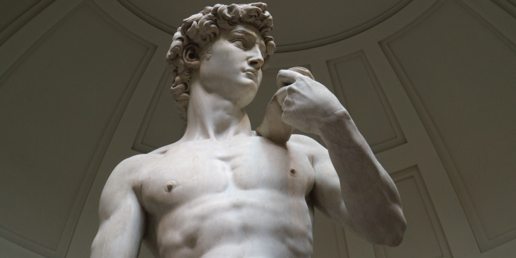 uses of marble david sculpture